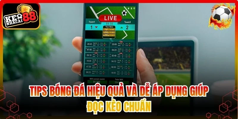 Tips bóng đá hiệu quả và dễ áp dụng